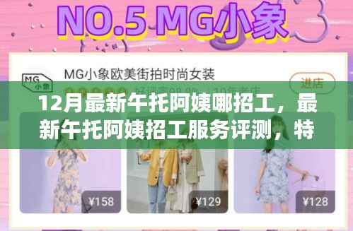 最新午托阿姨招工信息汇总，服务评测、特性分析、用户体验与目标群体探讨