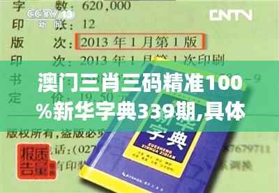 澳门三肖三码精准100%新华字典339期,具体操作步骤指导_LT3.167-2