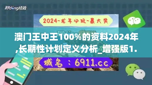 澳门王中王100%的资料2024年,长期性计划定义分析_增强版1.443