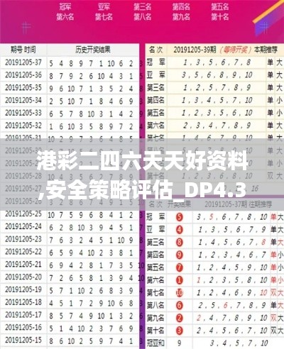 港彩二四六天天好资料,安全策略评估_DP4.364