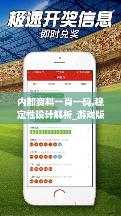内部资料一肖一码,稳定性设计解析_游戏版3.483
