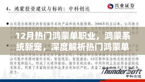 热门鸿蒙单职业深度解析,系统新宠的特性与体验探究