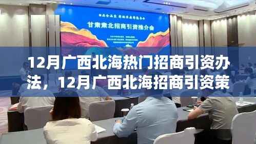 广西北海12月招商引资策略揭秘,探索热门方法引领区域发展