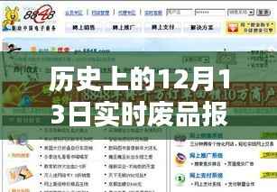 跨越时空的废品报价之旅,12月13日实时废品报价查询网站,数字中的自信与成就感之源