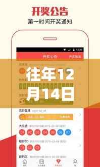 往年12月14日管家婆一码一肖100中奖:精彩背后的智慧与策略