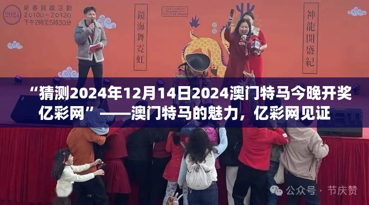 “猜测2024年12月14日2024澳门特马今晚开奖亿彩网”——澳门特马的魅力,亿彩网见证