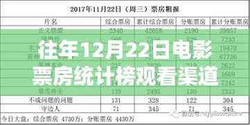 往年12月22日电影票房统计榜及观看渠道深度解析