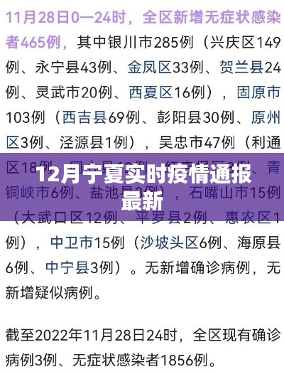 宁夏最新实时疫情通报(12月版)