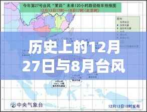 历史上的12月27日与台风实时轨迹图解