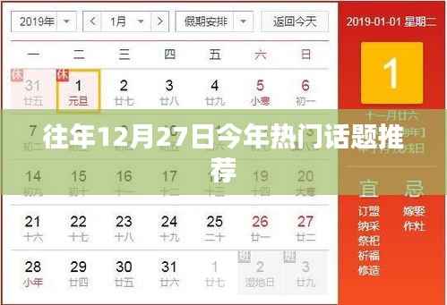 往年12月27日热门话题盘点