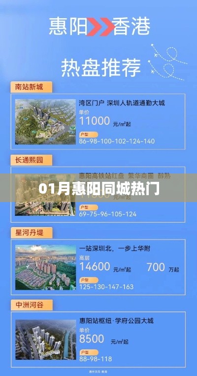 惠阳一月同城热点