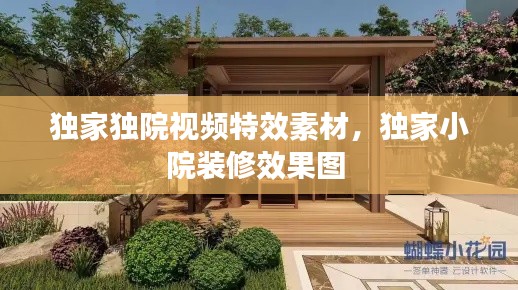 独家独院视频特效素材,独家小院装修效果图