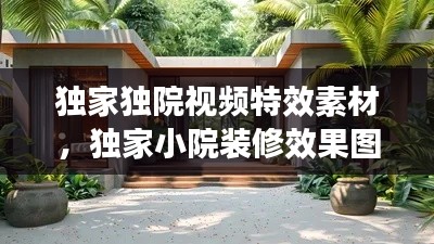 独家独院视频特效素材,独家小院装修效果图
