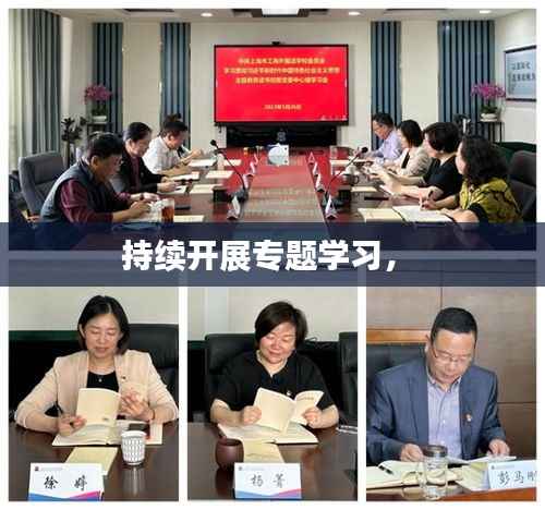 持续开展专题学习,