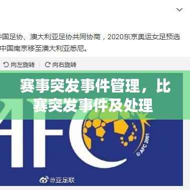 赛事突发事件管理,比赛突发事件及处理