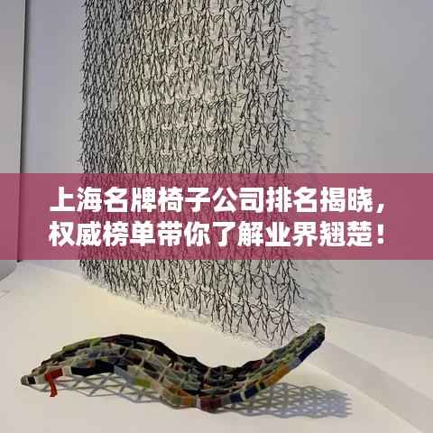 上海名牌椅子公司排名揭晓,权威榜单带你了解业界翘楚!