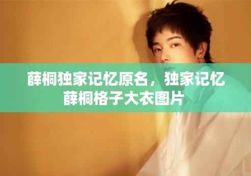 薛桐独家记忆原名,独家记忆薛桐格子大衣图片
