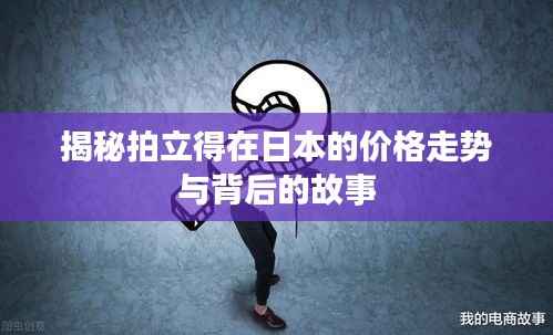 揭秘拍立得在日本的价格走势与背后的故事