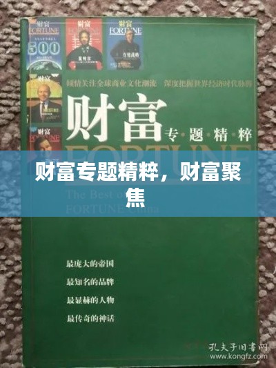 财富专题精粹,财富聚焦