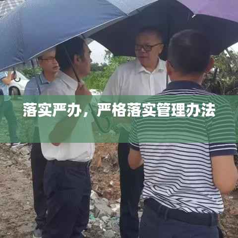 落实严办,严格落实管理办法