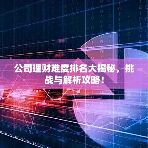 公司理财难度排名大揭秘,挑战与解析攻略!
