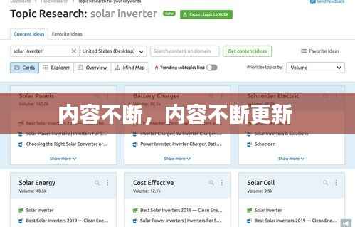 内容不断,内容不断更新
