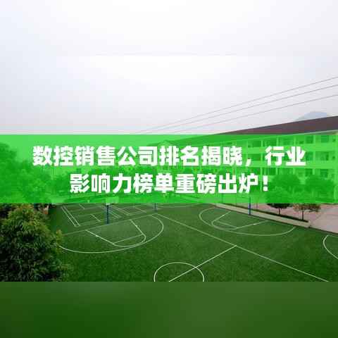 数控销售公司排名揭晓,行业影响力榜单重磅出炉!